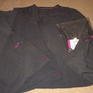 3 pair of smitten grey scrubs